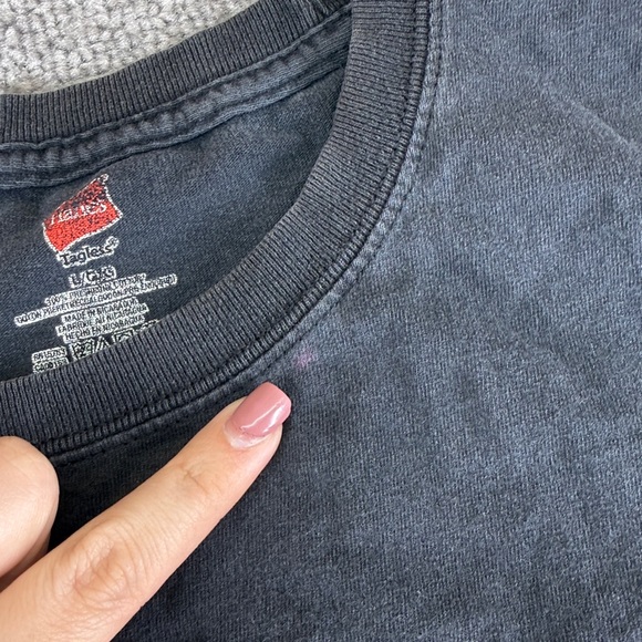 Hanes Eric Clapton 2017 Tour Short Sleeve Shirt 50 Years Music Guitar Graphic L - Picture 6 of 9